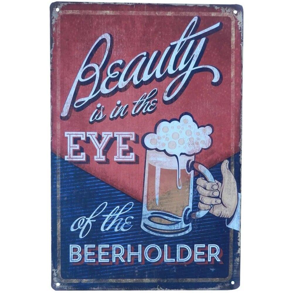Beer Menu Free Beer Toorrow Metal Tin Signs Posters Plate Wall Decor for Bars Man Cave Cafe Clubs Retro Posters Plaque