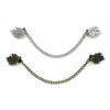 Retro Gentleman Tassel Brooch Grace Suit Shirt Collar Chain Suit Brooch  High End Banquet