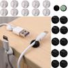 10Pcs Car Dashboard Cable Clips Cord Organizer Charger Cable Line Holder for Auto USB Charging Tablet Auto Interior Accessories