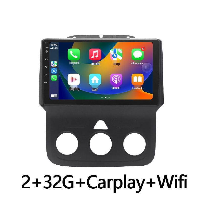 Додж Рам (2013-2018) Android GPS-навигация с большим экраном и Bluetooth Carplay с камерой заднего вида