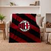 AC Milan Soft Warm Flannel Blankets Comfortable Blanket for Home Decoration Gifting
