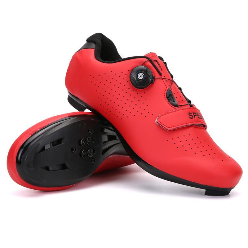 Unisex Cycling Shoes Mountain Bike Road With Stiff Sole Breathable Design Clipless Compatible