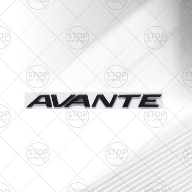 Автомобильная наклейка Для AVANTE Надпись Логотип 3D Наклейка Решетка Радиатора Кузов Украшение Значок Задний Багажник Эмблема Декор Аксессуары