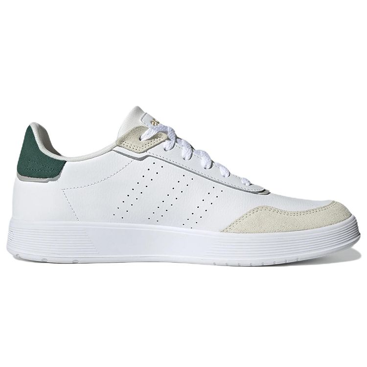 Adidas Neo Courtphase Прочные Нескользящие Низкие Кеды для Скейтбординга Мужские Кроссовки Ярко-Белые GX0696