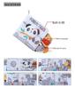 Nordic Style Baby Cloth Book: Tear-Resistant 3D Early Education Toy