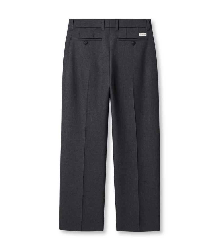 Edeunbeoleokeulleob 3 Button Sports Set-Up Pants (Grey)