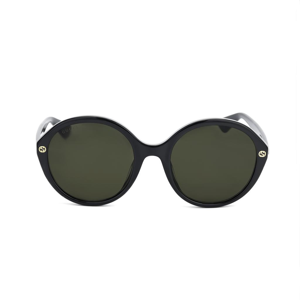 Gucci Round Sunglasses Women sunglasses Black GG0023S-001