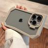 Роскошный прочный прозрачный чехол-бампер неправильной формы для iPhone 15 14 13 12 11 Pro Max Plus XR X XS Гибридная броня Жесткая задняя крышка