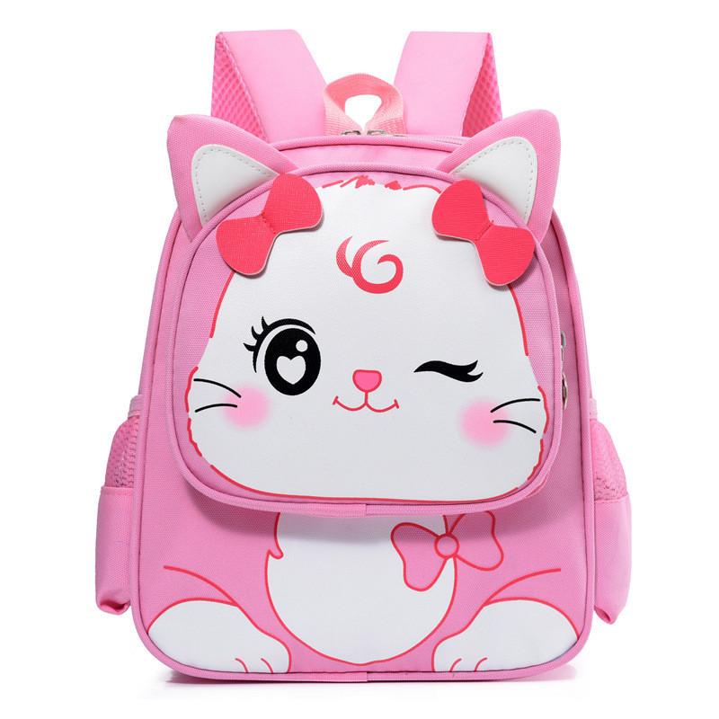 Trendy Lightweight Oxford Cloth Toddler Backpack For Preschool Kids 3-6 Years