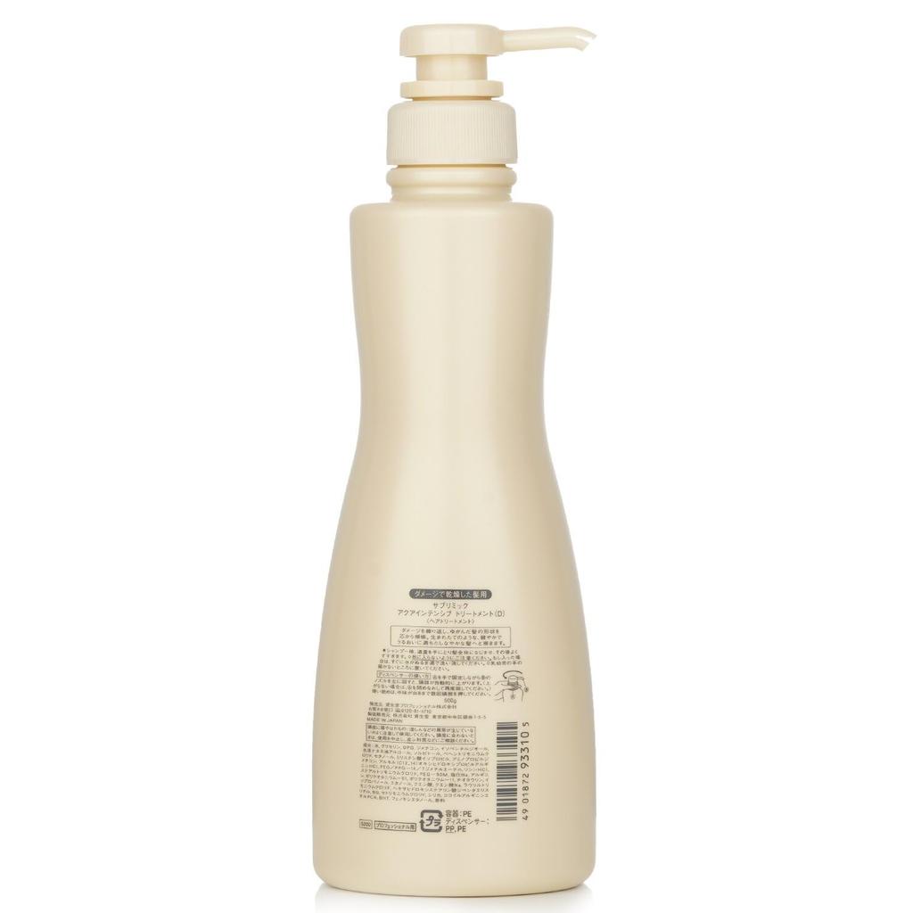 Shiseido Pro Sublimic Aqua Интенсивный уход D 500 г