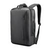 Men Portable Backpack 15.6 Inch Laptop Backpack Business Travel W/ USB Charging Port Black