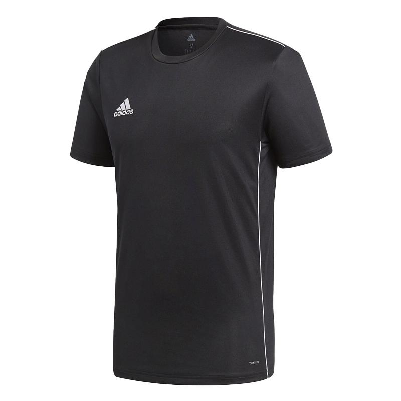 Adidas T Shirts Men's Black Crew Neck Moderate Straight Fit CE9021