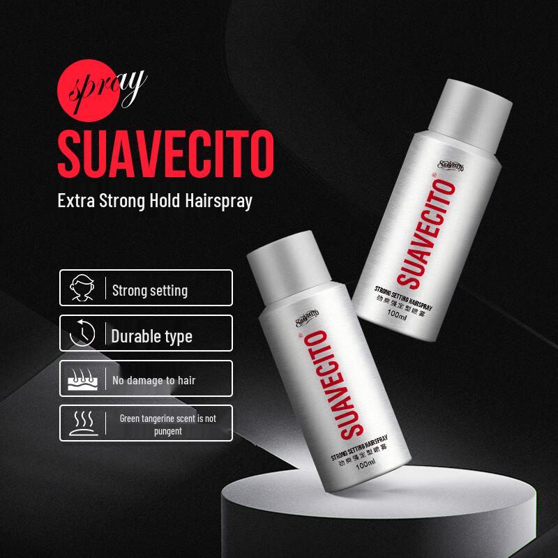 SUAVECITO Skull Strong Hold Hairspray