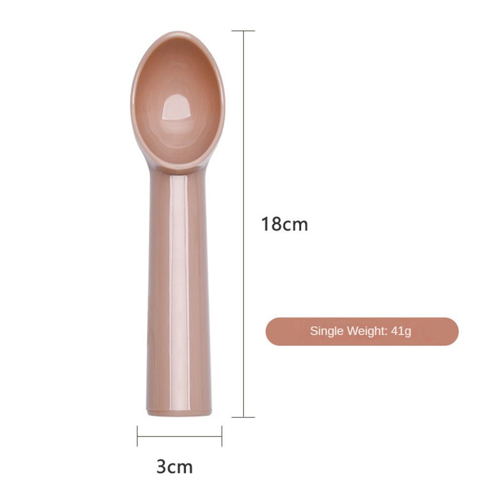 Spoon Easy To Clean Plastic Ice Cream Scoop Ice Cream Spoon Other Kitchen Utensils Hockey Scoop High Low Temperature 41g