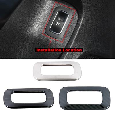 Для Mercedes Benz A CLA Class W177 C118 2020 2024 автомобильные аксессуары крышка переключателя кнопки багажника наклейка накладка