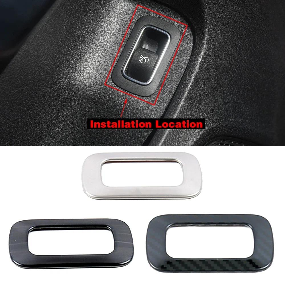 Для Mercedes Benz A CLA Class W177 C118 2020 2024 автомобильные аксессуары крышка переключателя кнопки багажника наклейка накладка