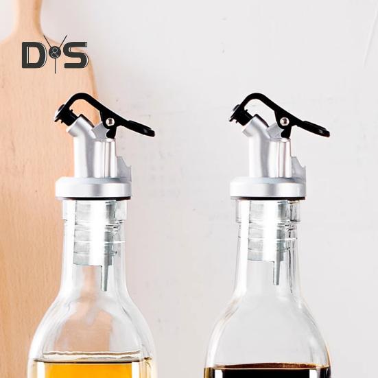 Пробка для бутылки с маслом, герметичная, с носиком для заливки масла, с защитой от проливания, автоматическая система для заливки масла для кухни, ресторана, бара