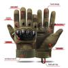 Men's Full & Half Finger Tactical Military Gloves for Outdoor Climbing, Hunting, and Cycling
