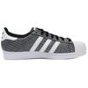 adidas Оригинальные кроссовки Superstar Fashion с низким верхом для скейтбординга, унисекс, черные AC8564