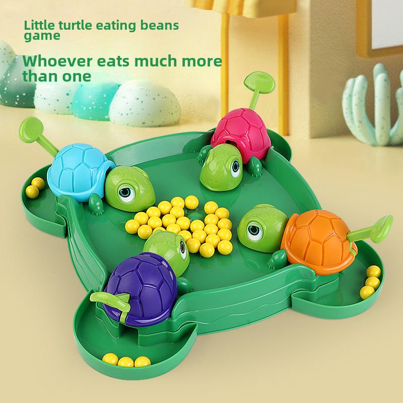 Игра «Черепашка жует бобы»: Интерактивная обучающая игрушка для родителей и детей