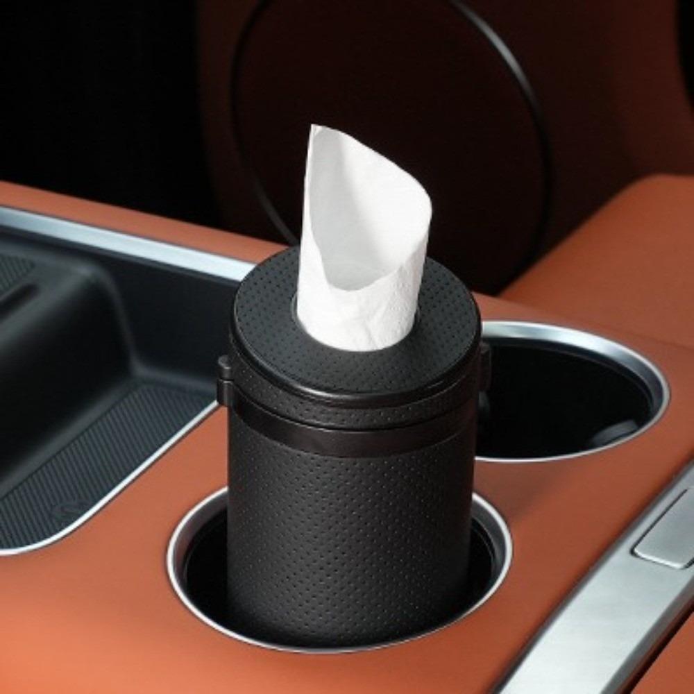 Refillable Multi-functional Car Tissue Box Tissue Dispenser Car Tissue Tube Storage Bag Home