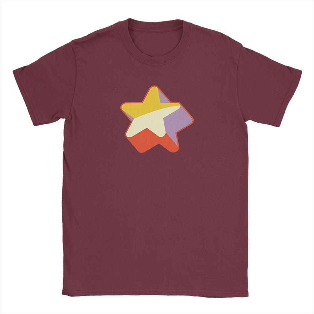 Vintage Steven Universe Star Cartoon Tshirt For Unisex Round Collar Cotton T Shirts Short Sleeve Tee Shirt 4xl 5xl Clothes