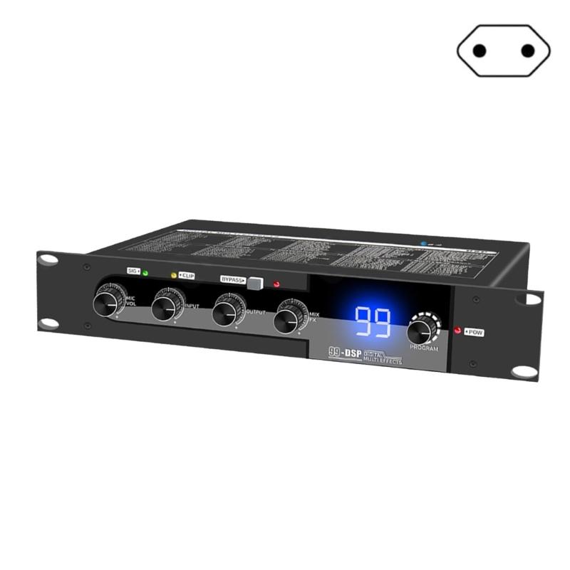 Караоке-микшер DSP99 с 99 цифровыми эффектами реверберации BT5.0 Независимое управление для музыки и микрофона