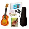 Набор укулеле AlaMoana с обучающим DVD из 6 частей, спецификация, UK-100G/CS