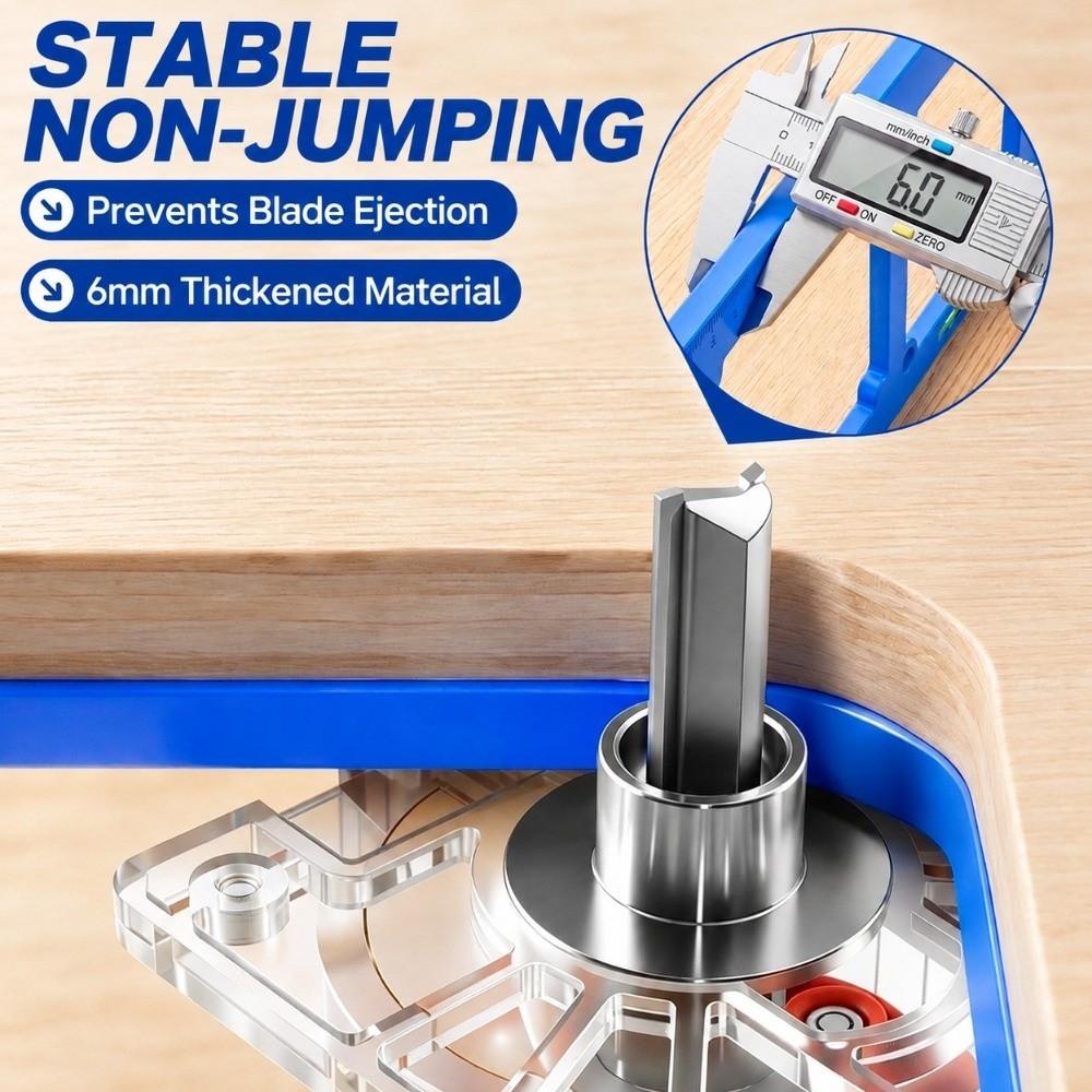 With Level 86 Switch Box Hole Punching Template Woodworking Panel Slotting Template Woodworking