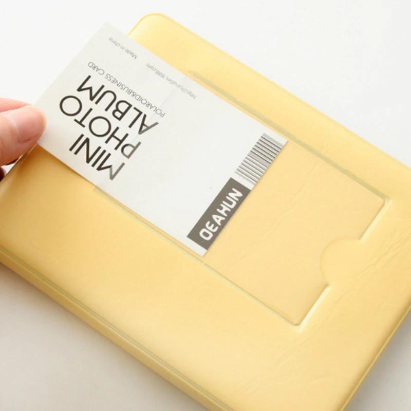 Красочный альбом для фотокарточек 3 дюйма с 64 кармашками для ломо-карточек