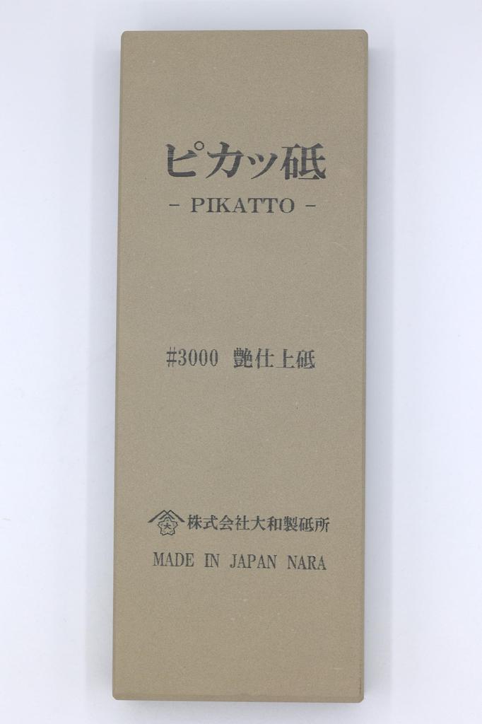 Knife Sharpening Iron 205x75x25cm Glossy Stone, Flower, (Pikato #3000, Finish)