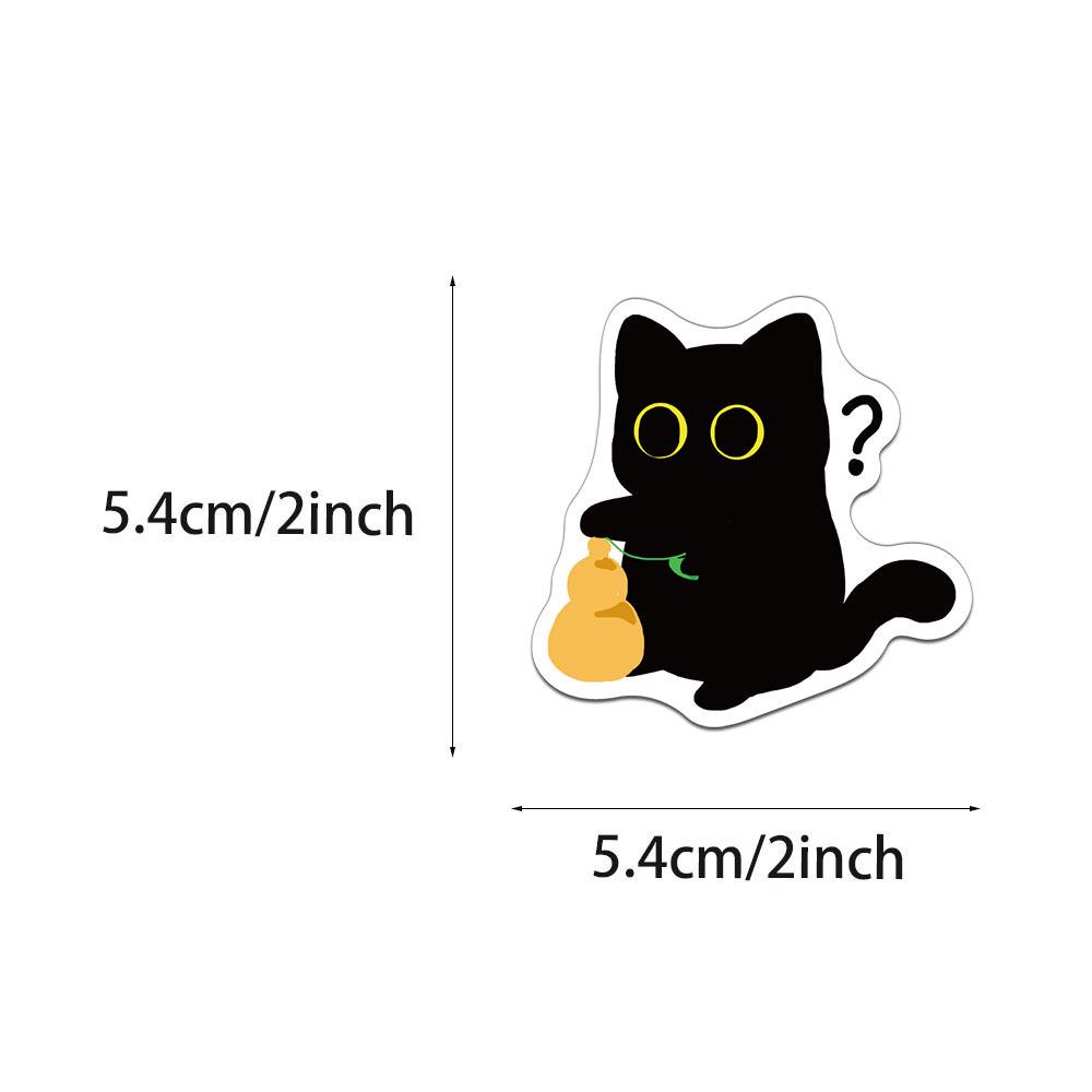 50 Cartoon Animal Stickers for DIY Phone Cases and Laptops