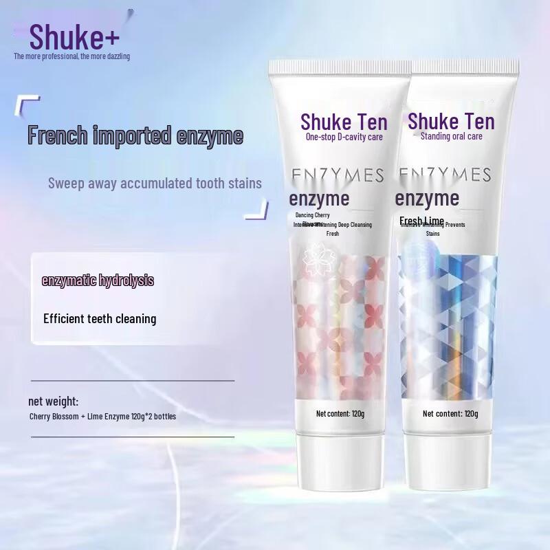 Зубная паста Shuke с фтором и зубными щетками