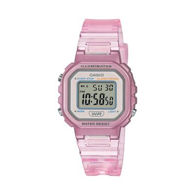 Цифровые часы Chipkashi Cheap Casio Ladies Girls Kids Clear Pink Overseas Модель LA-20WHS-4A [Товар]