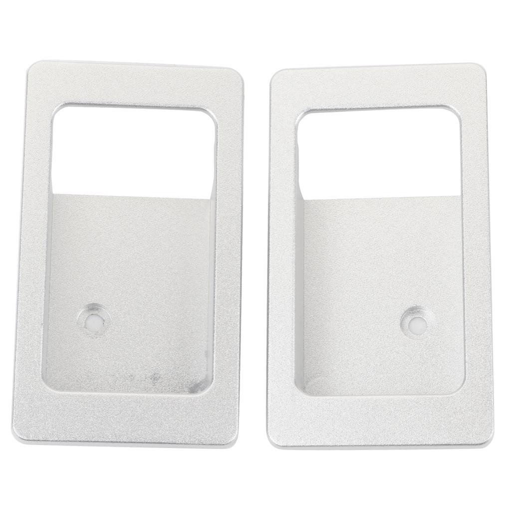 2Pcs Inner Door Handle Bowl Pull Aluminium Alloy Replacement Fit for Land Rover Defender 2004‑2018