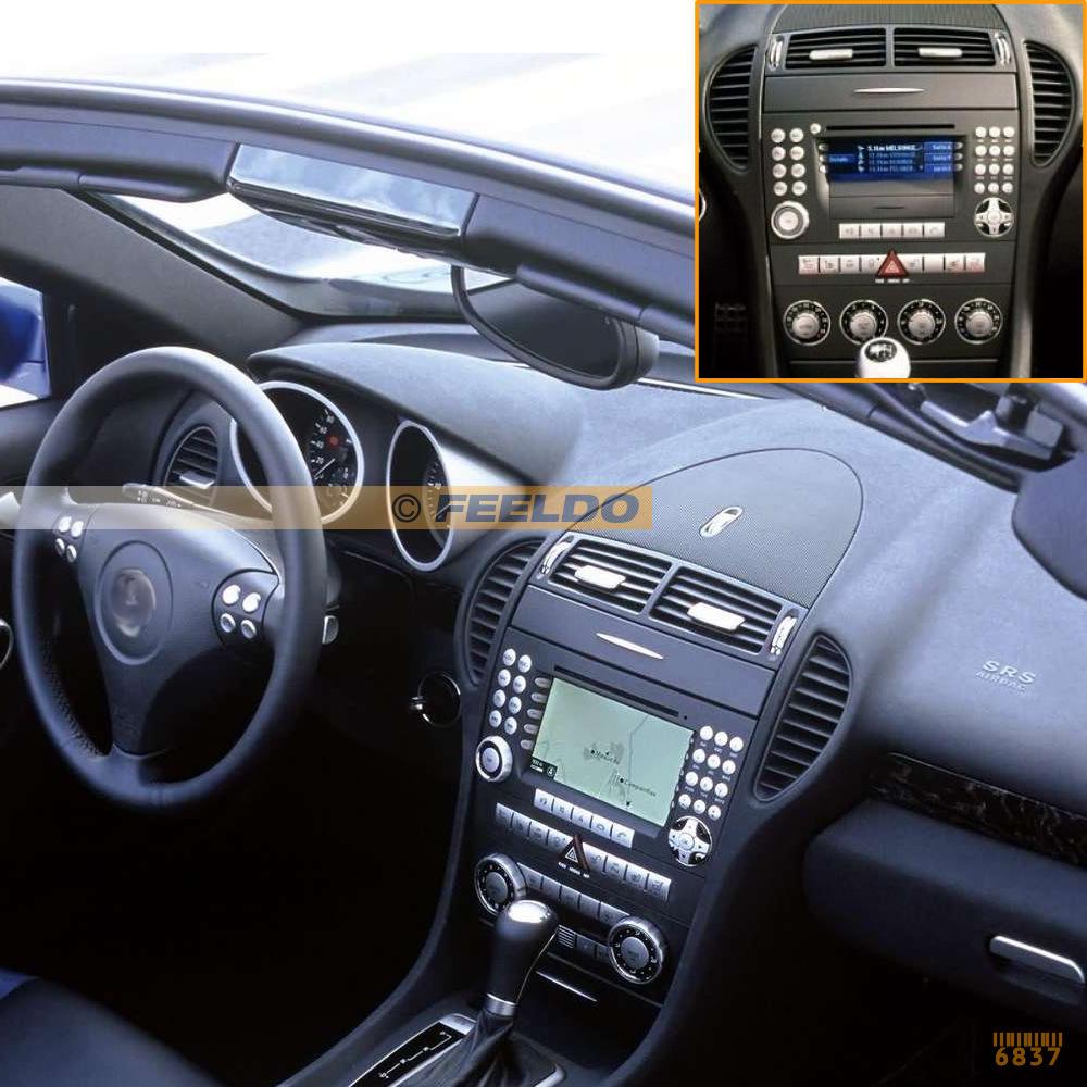 4-8 Mercedes-Benz SLK R171 Pre-Facelift 9-Inch Android Navigation Screen Upgrade Kit