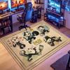 Felix the Cat Pattern Rug, Suitable for Living Room, Bedroom, Game Room, Computer Room and Home Décor.