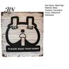 Vintage Metal Plaque Please Wash Your Hands Sign, Waterproof Rust-Proof Retro Bathroom American Country Style Decor Wall Decor, Distressed Art