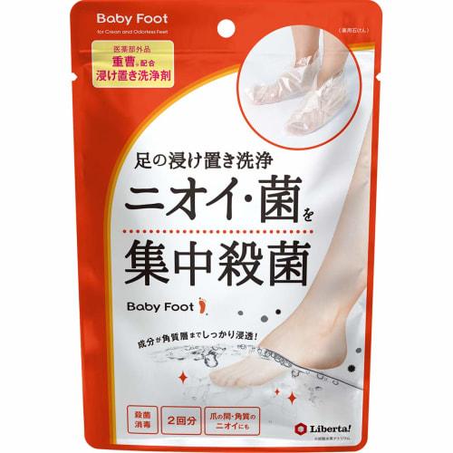 Baby Foot Baking Soda Soak Cleaner, 2-Use (25ml X 4)