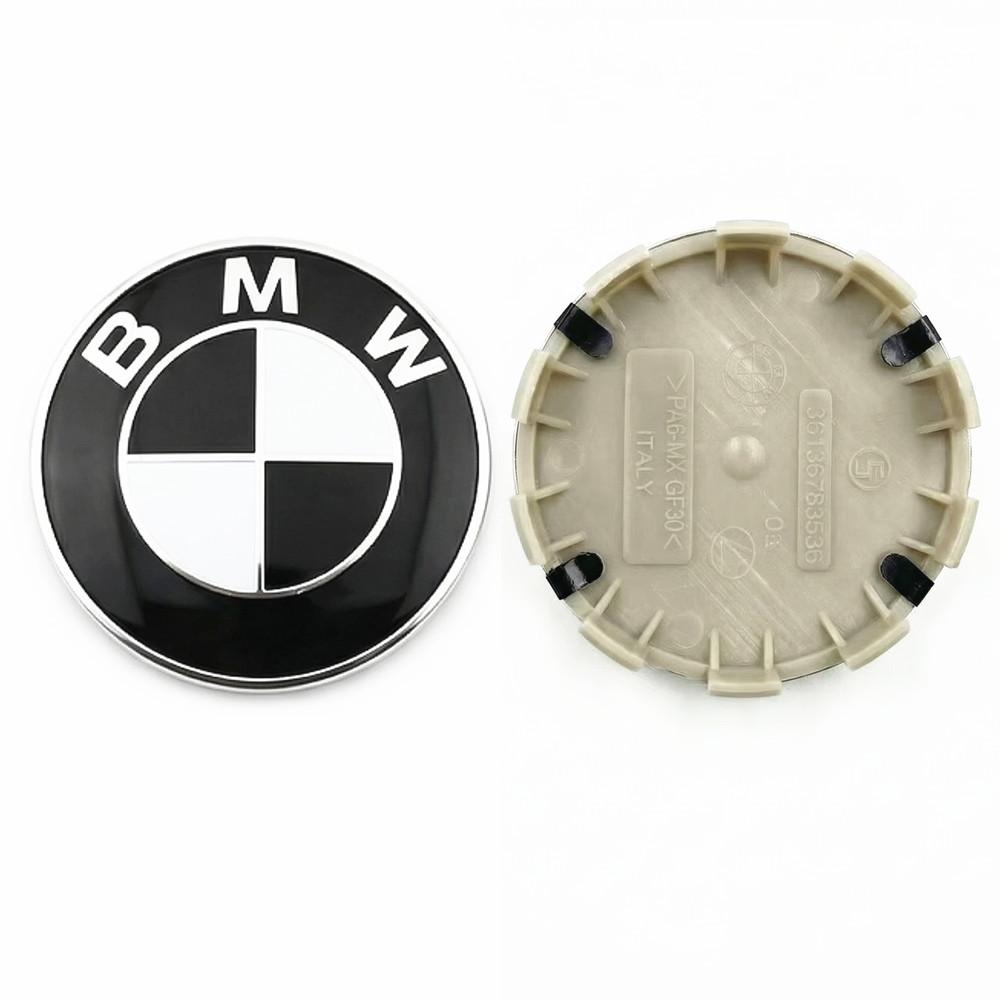 4Pcs 56mm/68mm Wheel Center Caps BMW–Fit for X1 X3 X5 E70 E71 X6 M3 F30 F20 F10 F11 G30 E36 E46 E53 E90 E91 E60 E61 E93