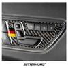 Углеродное волокно для Mercedes Benz A Class W176 CLA C117 GLA X156, регулировка автомобильного сиденья, панель, отделка рамки, наклейка, авто интерьер