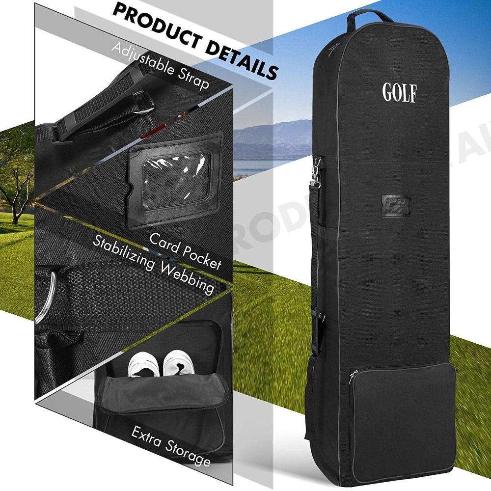 Large Capacity Club Storage Bag Foldable Storage Pouch Portable Golf Carrying Bag Outdoor