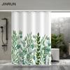 Bathroom Thickened Waterproof Curtain Mildew Proof Shower Curtain Shower Partition Curtain Shower Curtain Bathroom Curtain Free Perforation