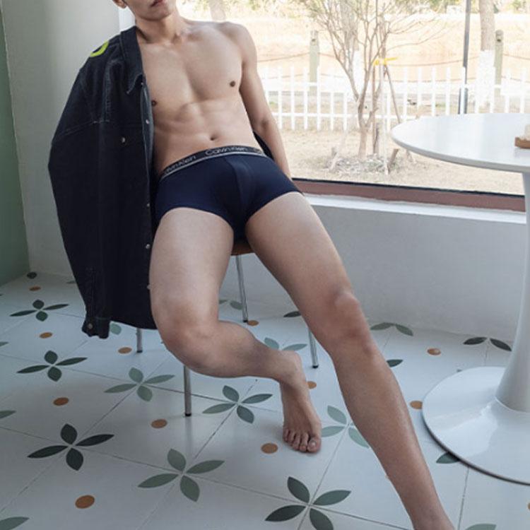 Calvin Klein Трусы-боксеры с высокой эластичностью и защитой от натирания «Год кролика» 3 шт. в упаковке для мужчин NP2443O-0CQ