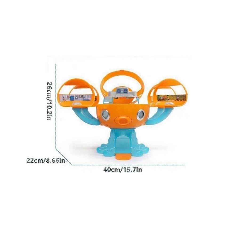 2025 Octonauts Octopod Castle Adventure Playset, 8Pcs Action Figure Dolls Set with Barnacles