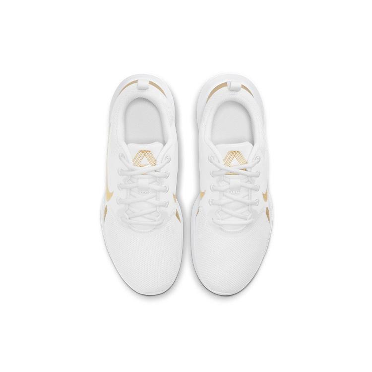 (WMNS) Nike Flex Experience Run 10 'White Metallic Gold Star' Women's CI9964-010