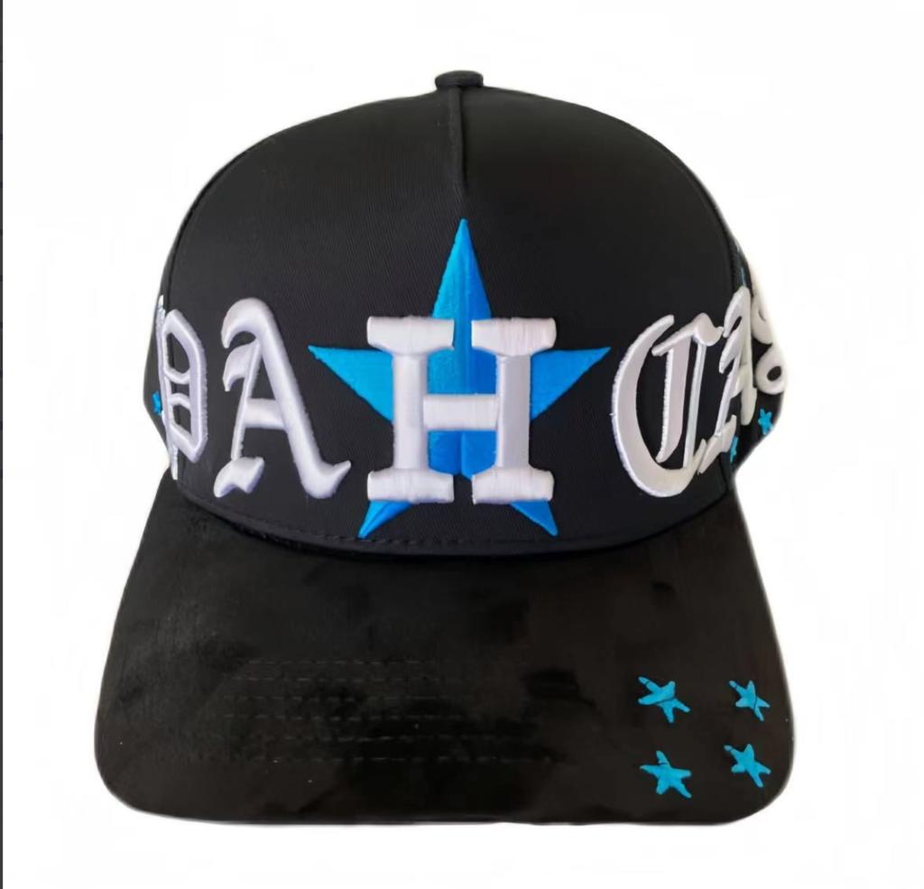 High Quality 5-Panel Curved Brim Baseball Cap with Rhinestone Embellishments Terry Fabric Dobby Style-Sporty Unisex Adult Hat