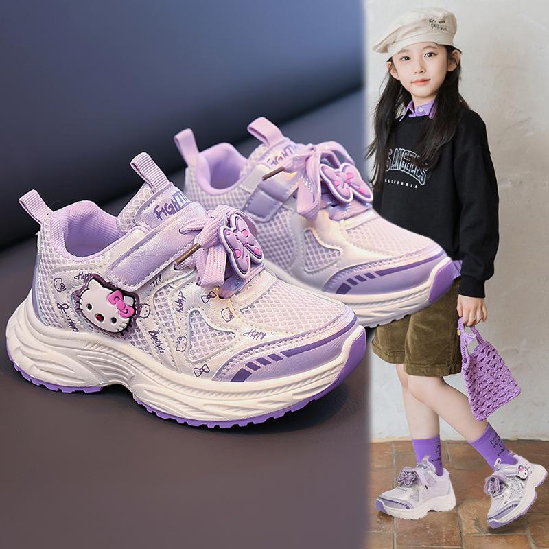 Спортивная обувь Hello Kitty с двойной сеткой для девочек