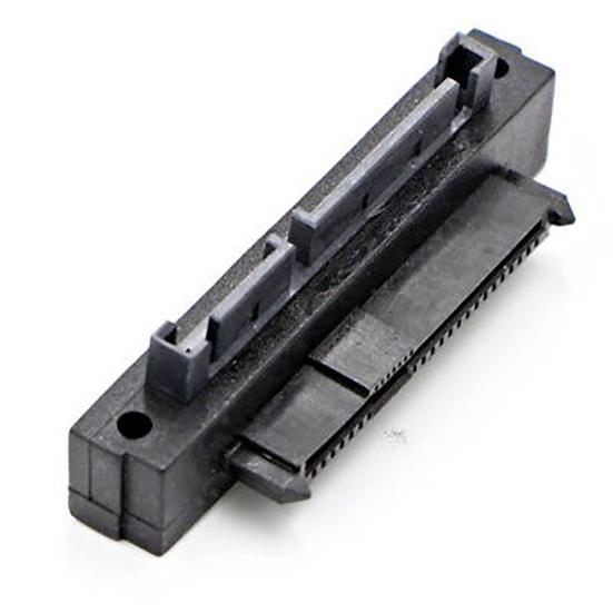 Адаптер SFF-8482 SATA 22 Pin на 7+15 Pin SATA Male для HDD Жесткого Диска, Угол 90 Градусов