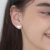 FANTASTIC PLANET cloud heart pearl earrings